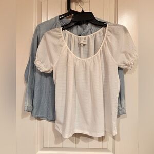 🔥Abercrombie & fitch and Madewell   blouse bundle size XXS and XS🔥
